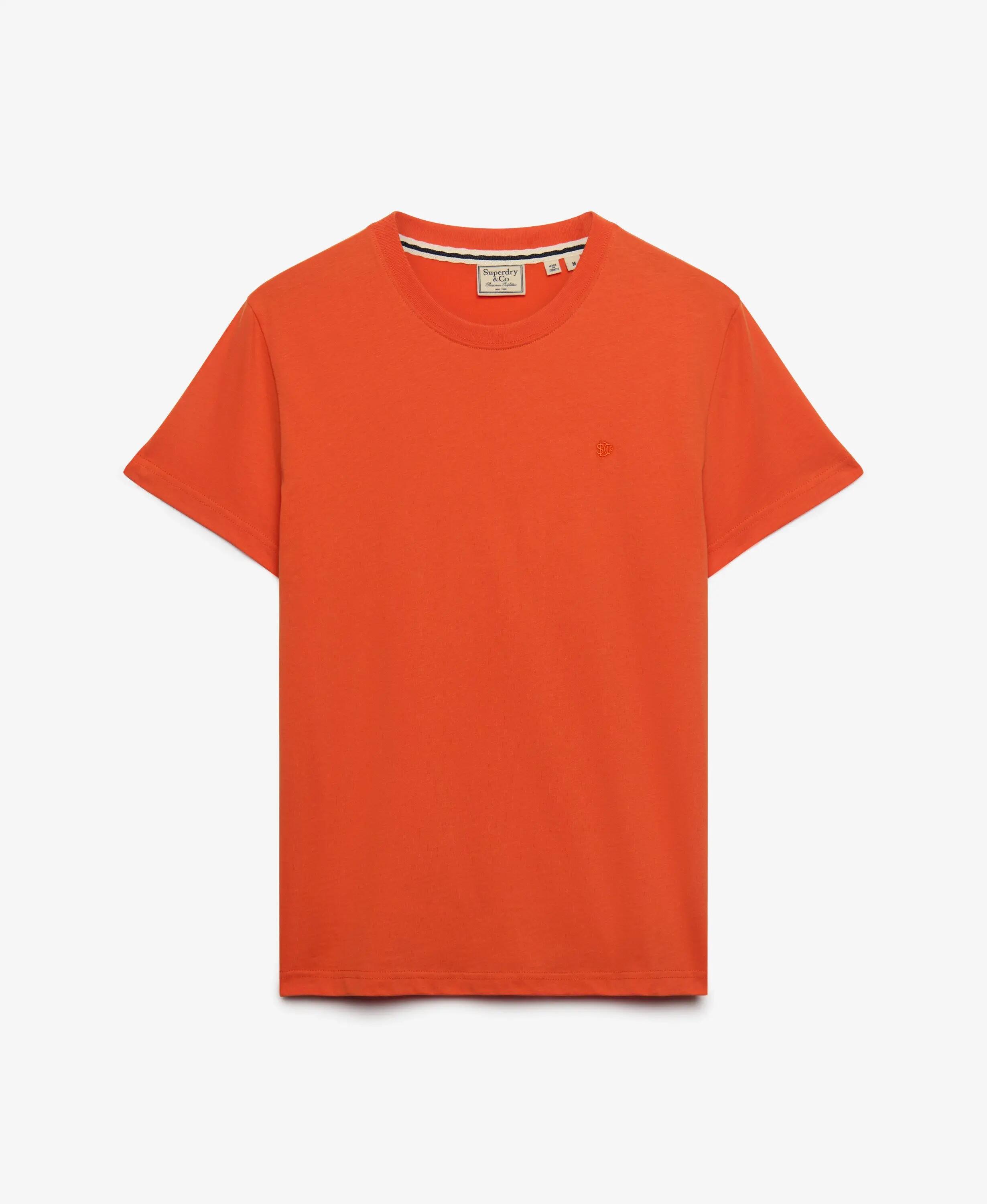 superdry SD&Co T‑shirt met geborduurd logo – Biologisch katoen, slim fit 7/7