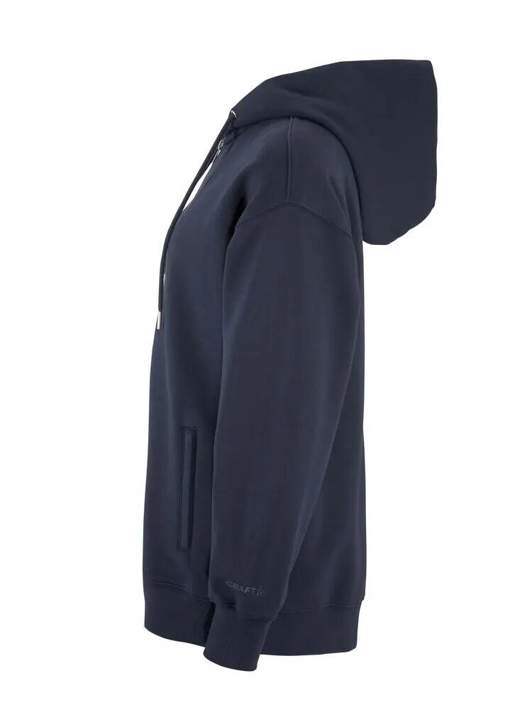 craft Frequent FZ Hoodie W — dames hoodie met rits van 100% biologisch katoen, 2/7