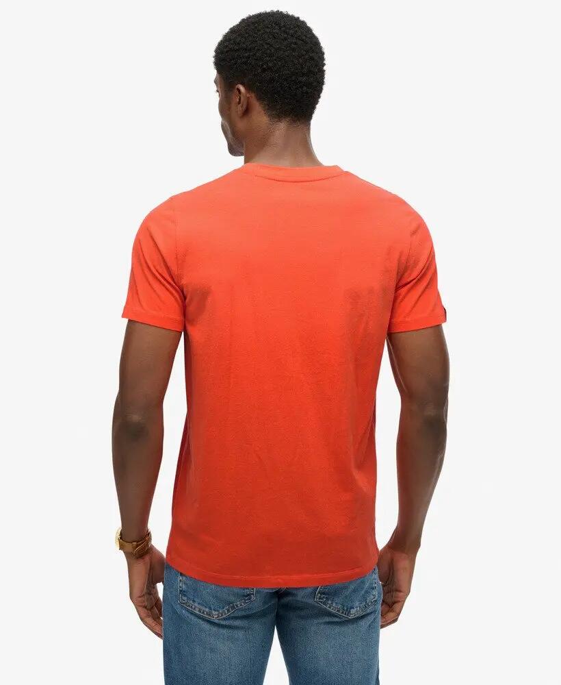 superdry Lo‑fi Outdoors Relaxed T‑Shirt z bawełny organicznej – DEEP RED 5/7