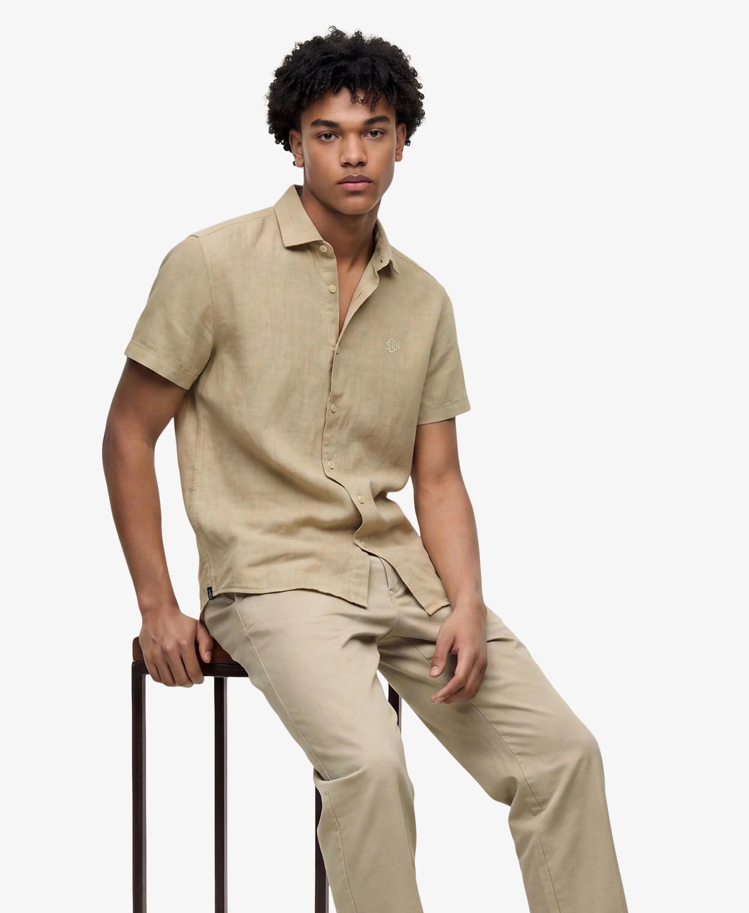 superdry Camicia Riviera manica corta in lino – Vestibilità relaxed 3/7