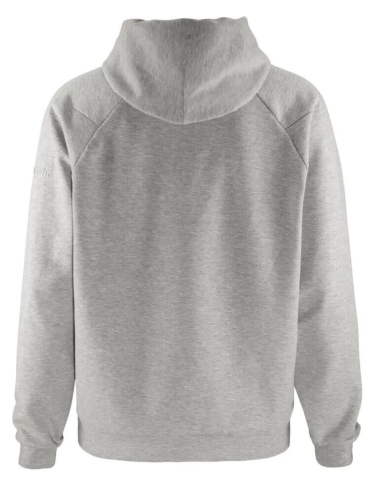 craft ADV Join Hoodie M – felpa con cappuccio confortevole Grey Melange 2/7