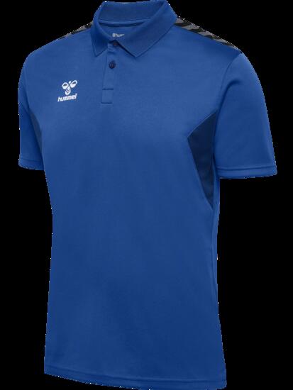 hummel Polo hmlAUTHENTIC FUNCTIONAL en polyester TRUE BLUE