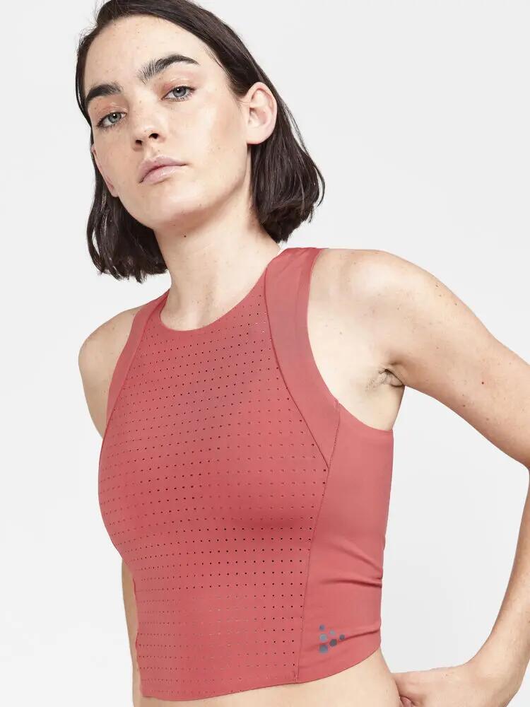 craft ADV TONE Perforated Tank W eng geschnittenes Crop-Top 5/6