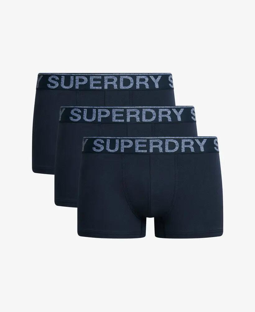 superdry Pack de três trunks em algodão orgânico 6/6