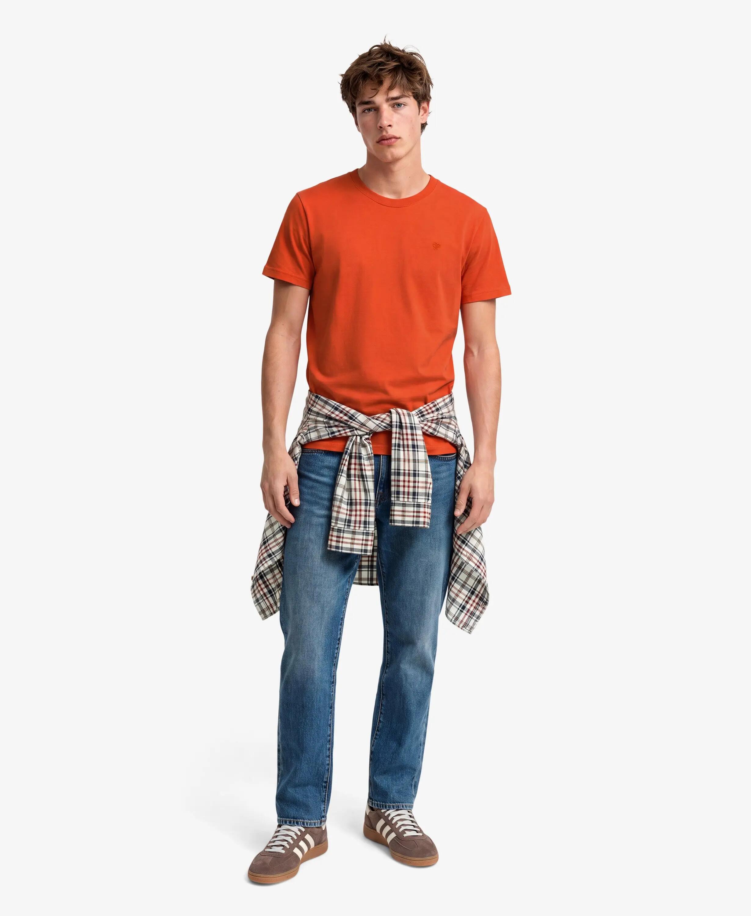 superdry SD&Co T‑shirt met geborduurd logo – Biologisch katoen, slim fit 3/7