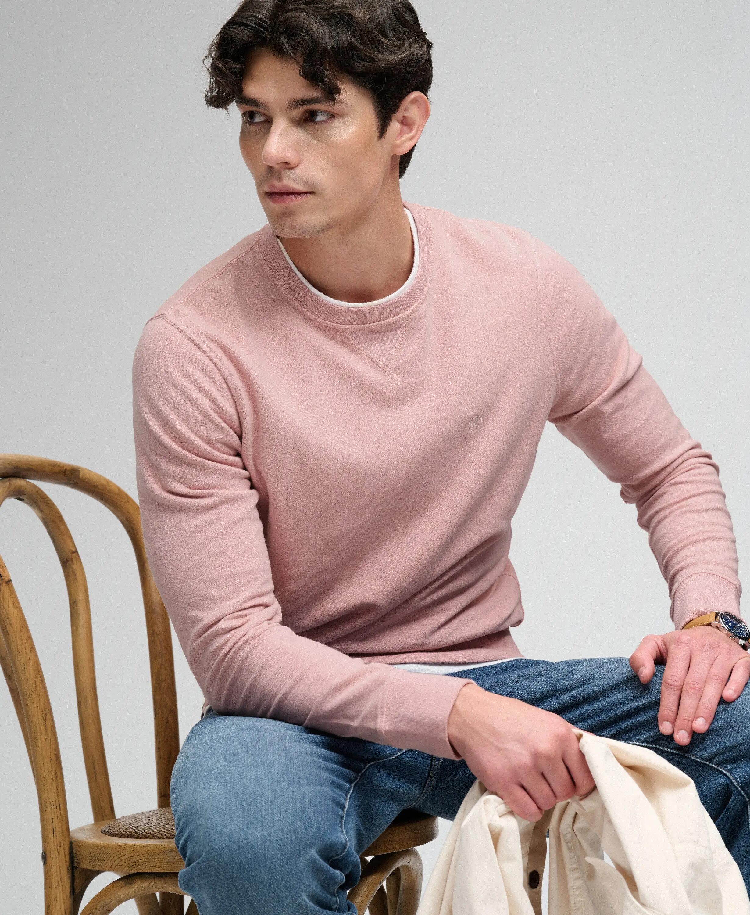superdry Classic Essential Sweatshirt in 100% cotone – vestibilità relaxed 2/7