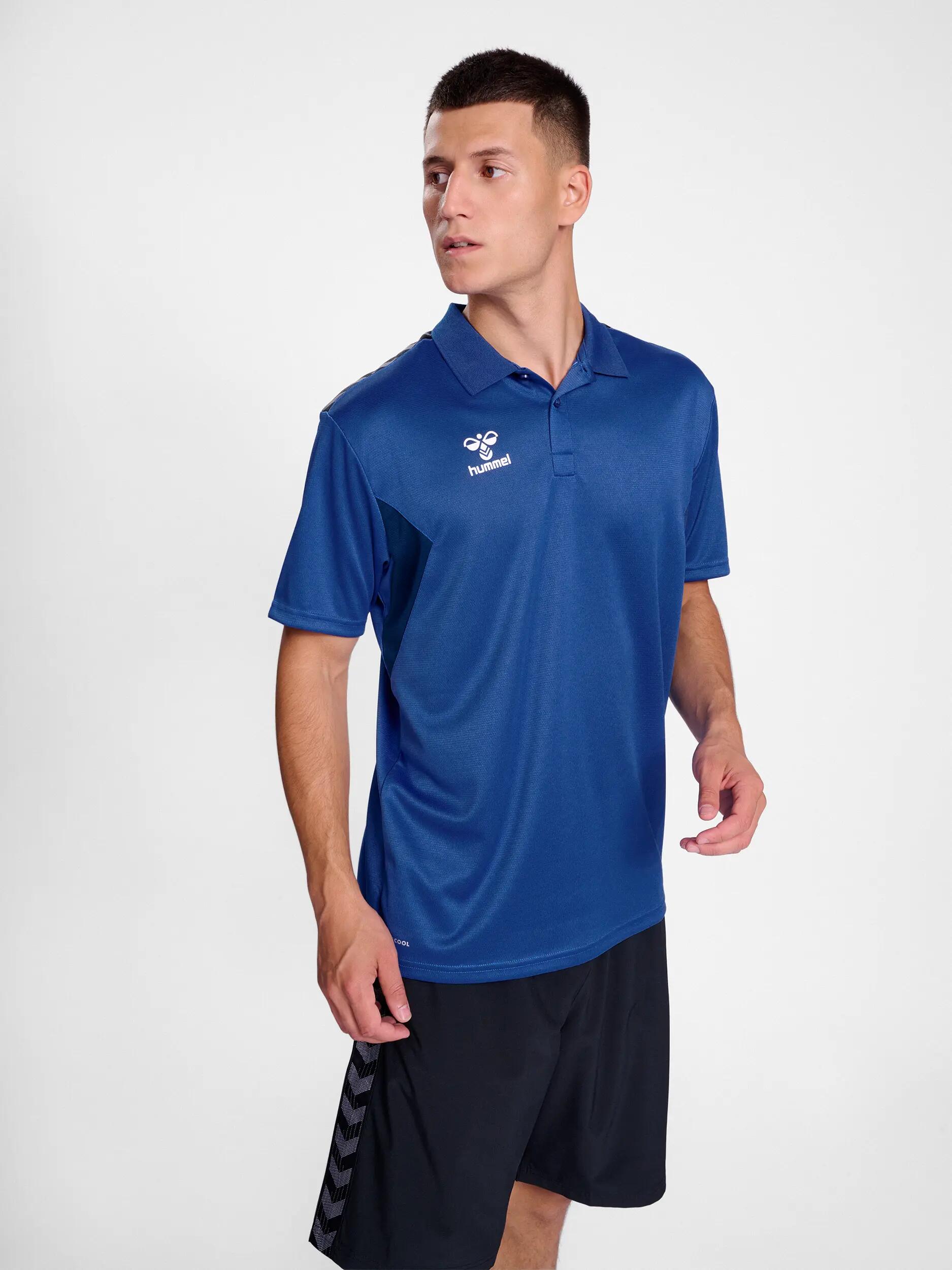 hummel Polo hmlAUTHENTIC FUNCTIONAL POLO polyester TRUE BLUE 5/6