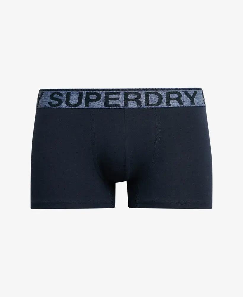 superdry Pack de três trunks em algodão orgânico 5/6