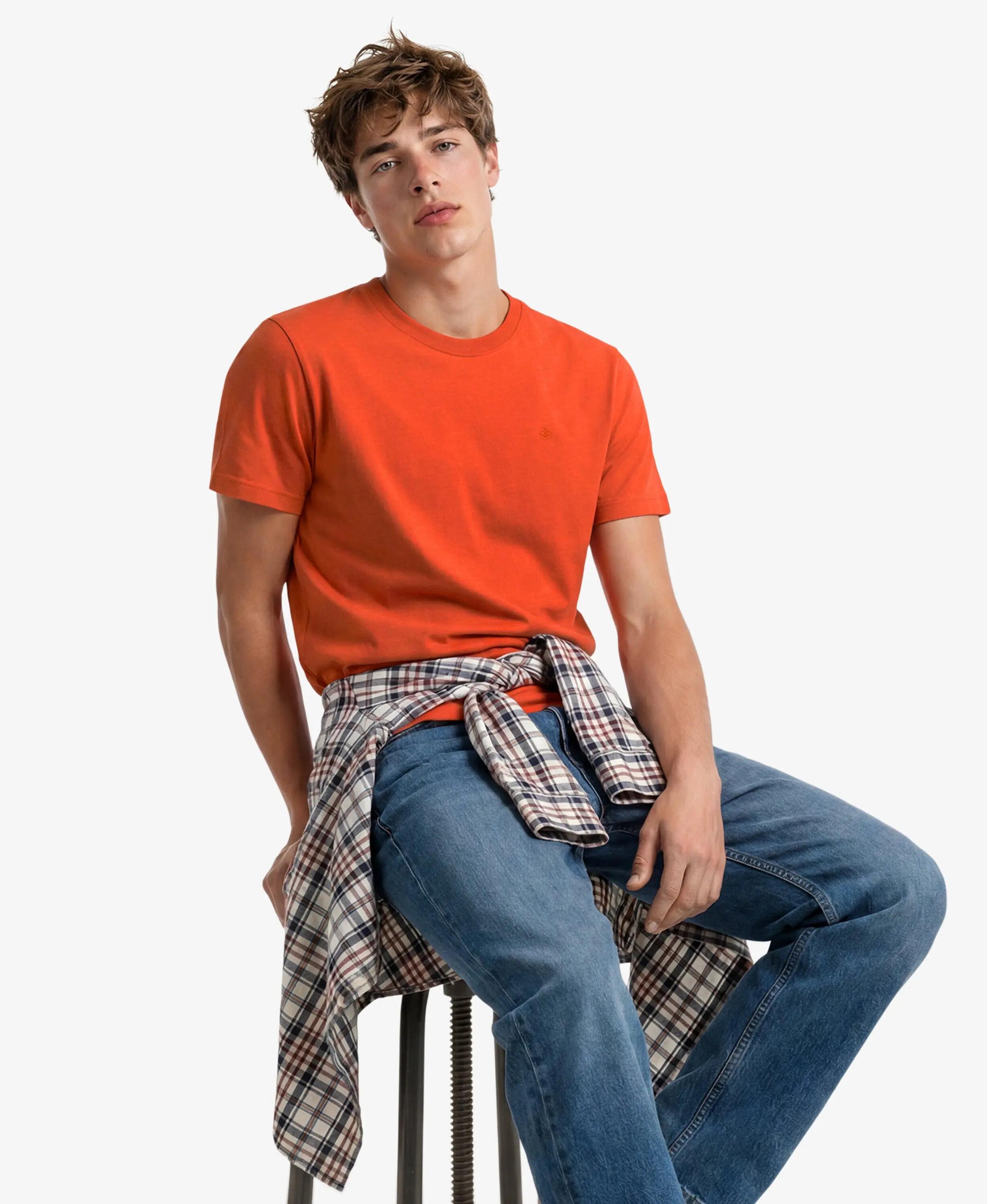 superdry SD&Co T‑shirt met geborduurd logo – Biologisch katoen, slim fit 2/7
