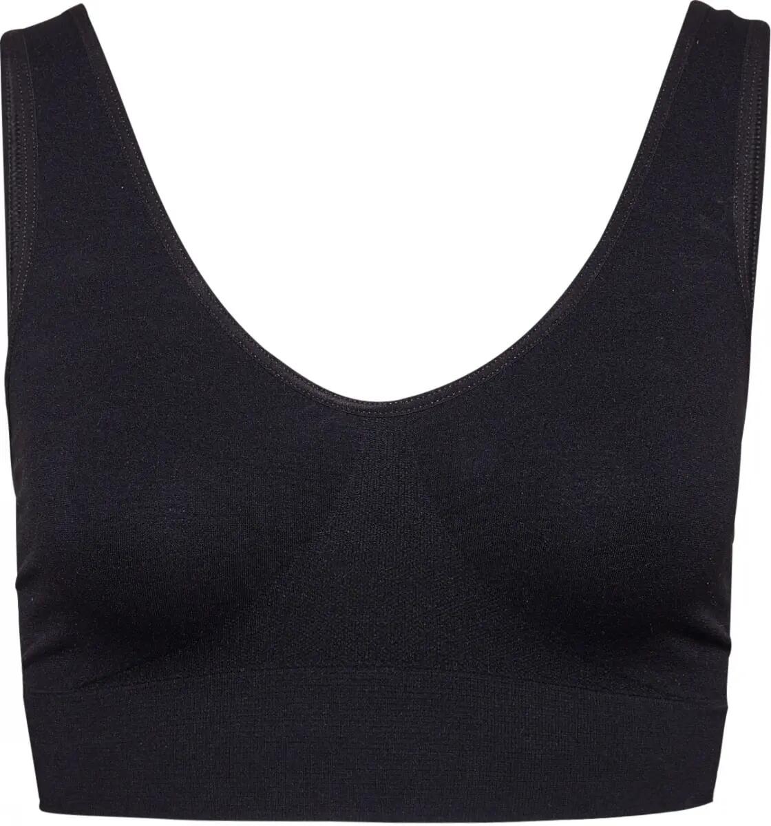 decoy brassière top à larges bretelles en microfibre – BLACK (1100) 2/6