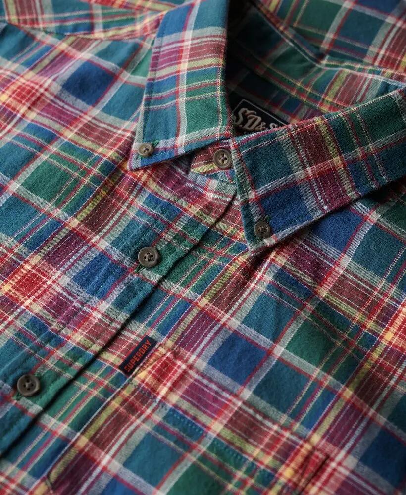 superdry Camisa Vintage às Quadrados em Algodão Biológico 5/6