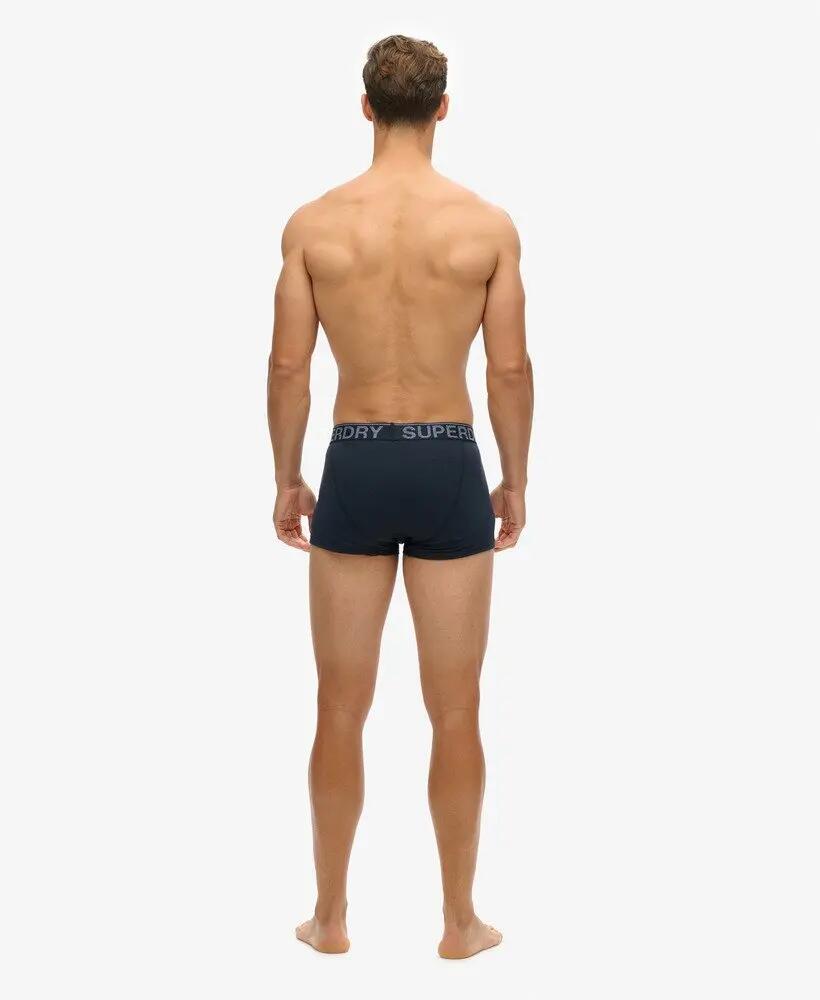 superdry Pack de três trunks em algodão orgânico 3/6