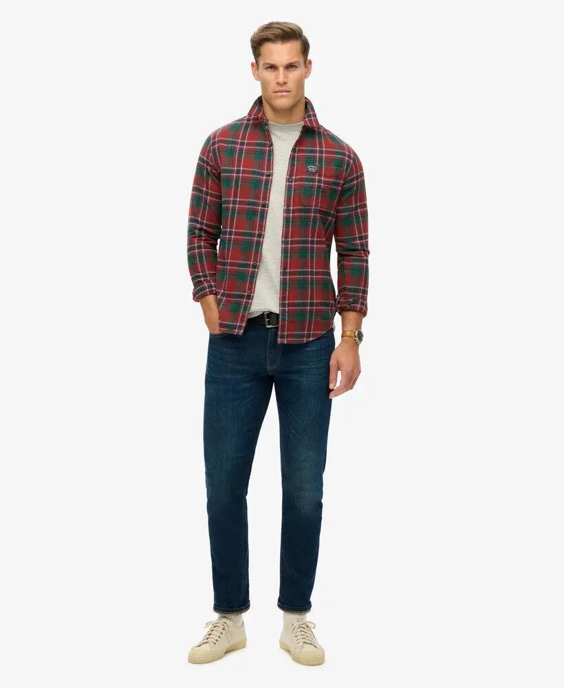 superdry Camisa Lumberjack de manga larga en algodón 6/7