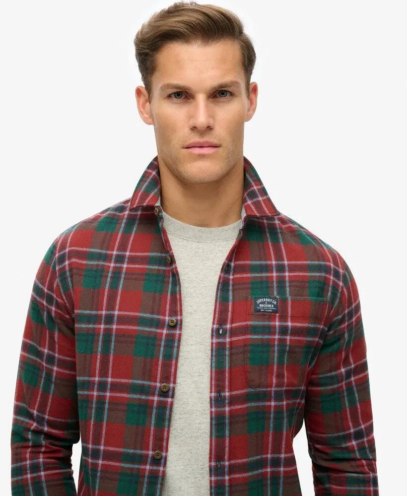 superdry Camisa Lumberjack de manga larga en algodón 3/7