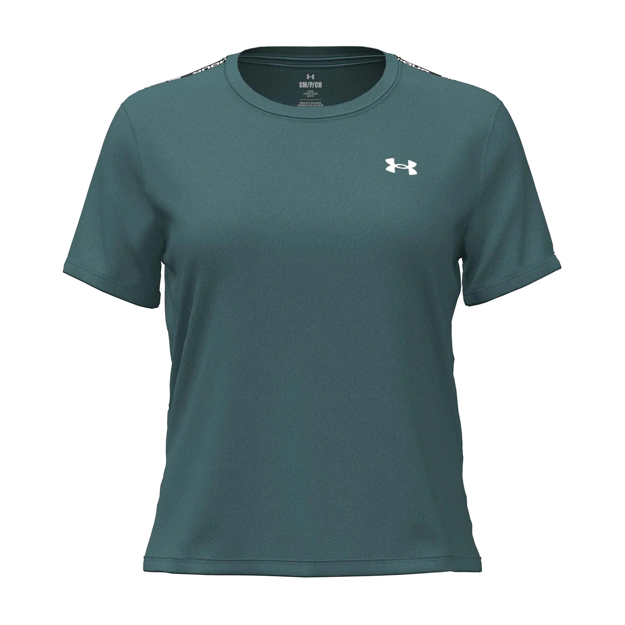 Camiseta de entrenamiento para mujer Under Armour Tech Wordmark Tape 2/2