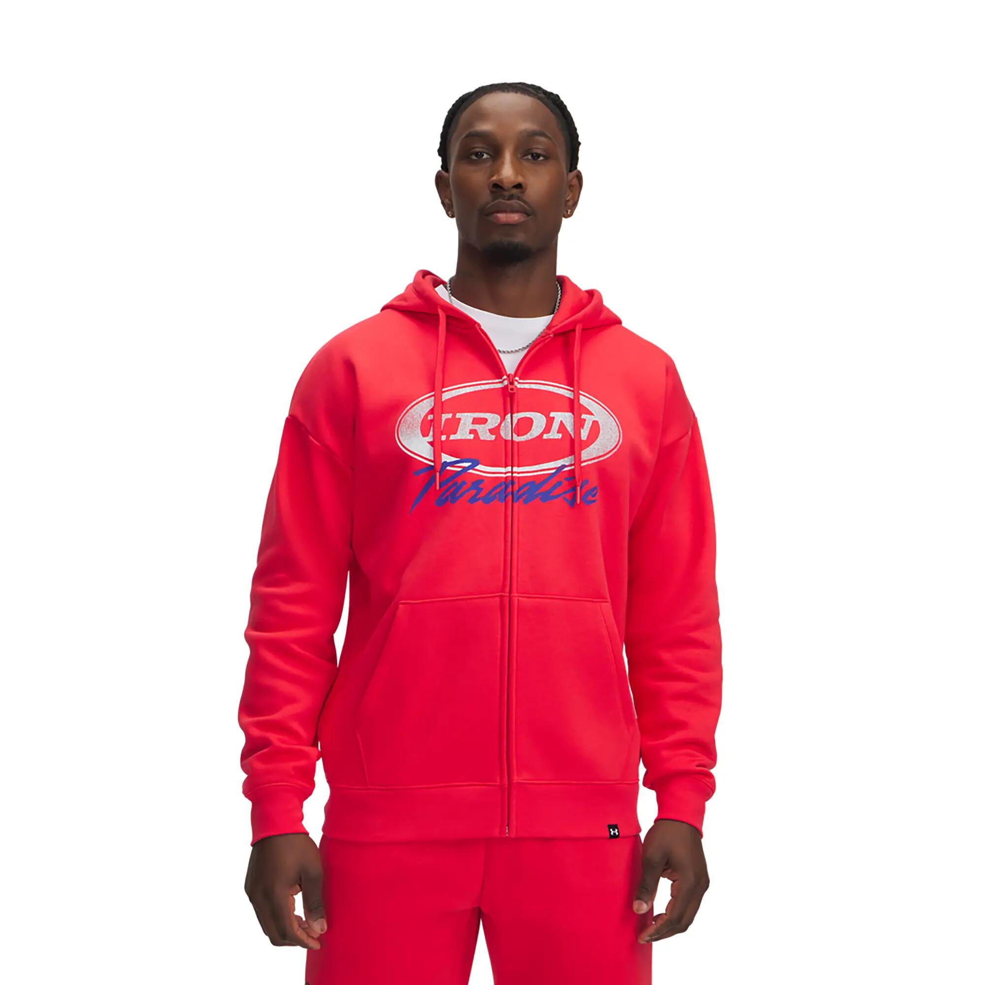 Bluza męska Under Armour Project Rock Icon Fleece FZ 3/3