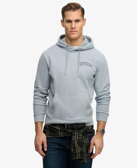 superdry Athletic Essentials Hoodie – luźna bluza z kapturem – CLASSIC NAVY