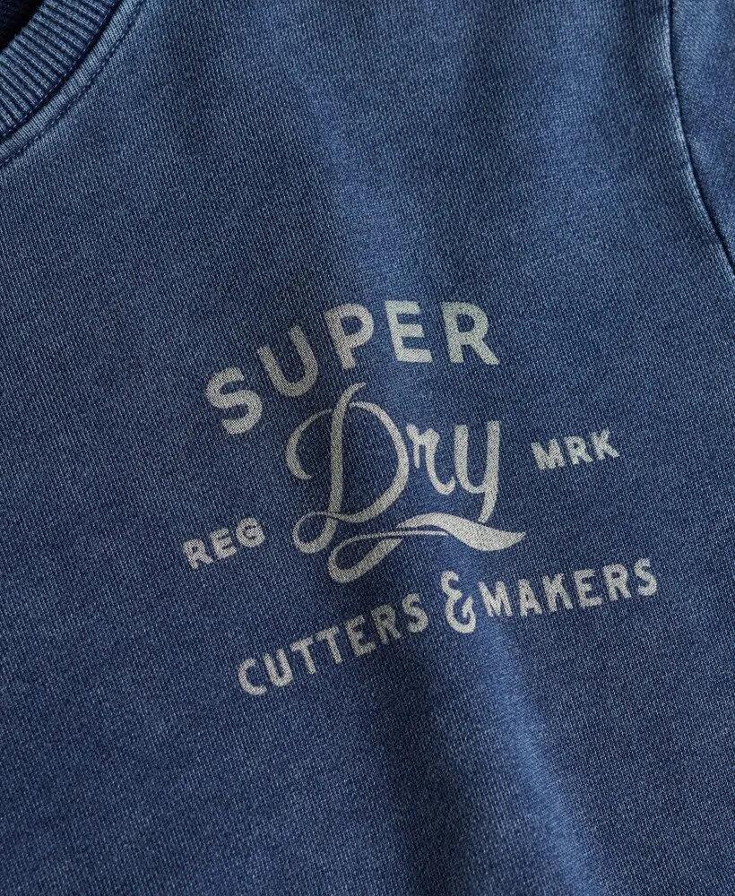 superdry Felpa Cutters And Makers Relaxed in cotone biologico 6/6