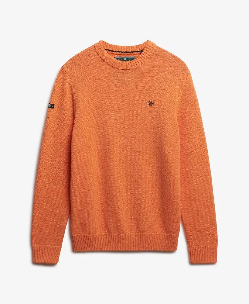superdry Maglione Preppy in Cotone — 100% cotone biologico, vestibilità relaxed 7/7