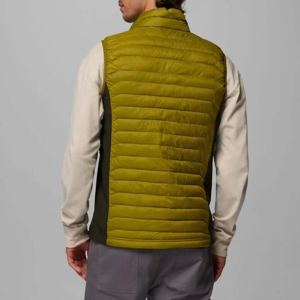 Columbia Modelo Powder Pass Hybrid Vest Cor Amarelo 2/5