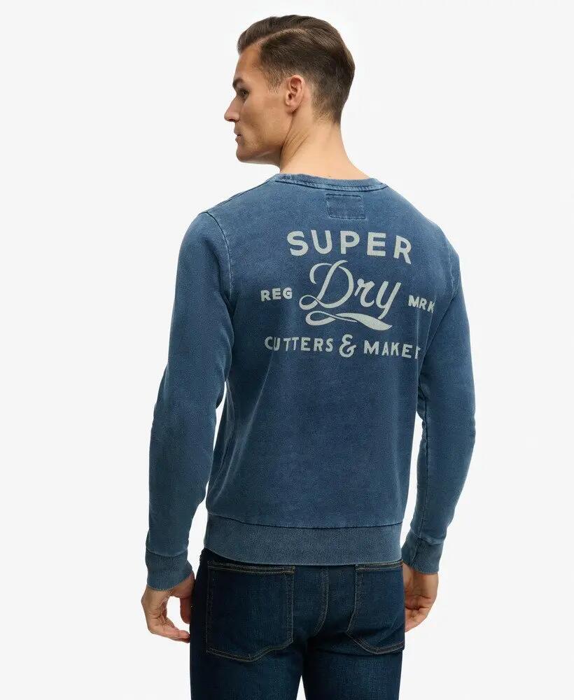 superdry Felpa Cutters And Makers Relaxed in cotone biologico 5/6