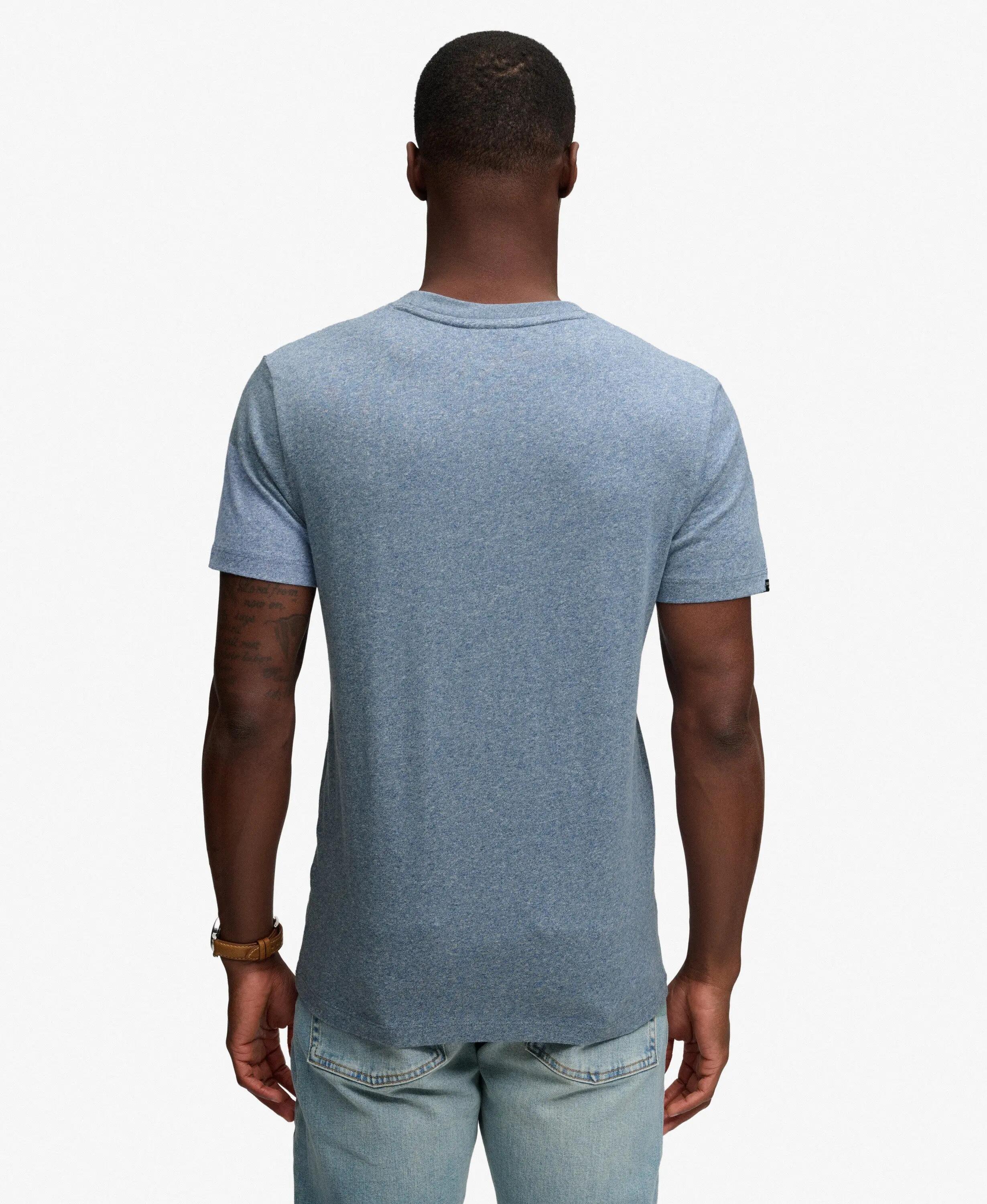 superdry T-shirt Essential Company Logo ricamato - slim in cotone 6/7