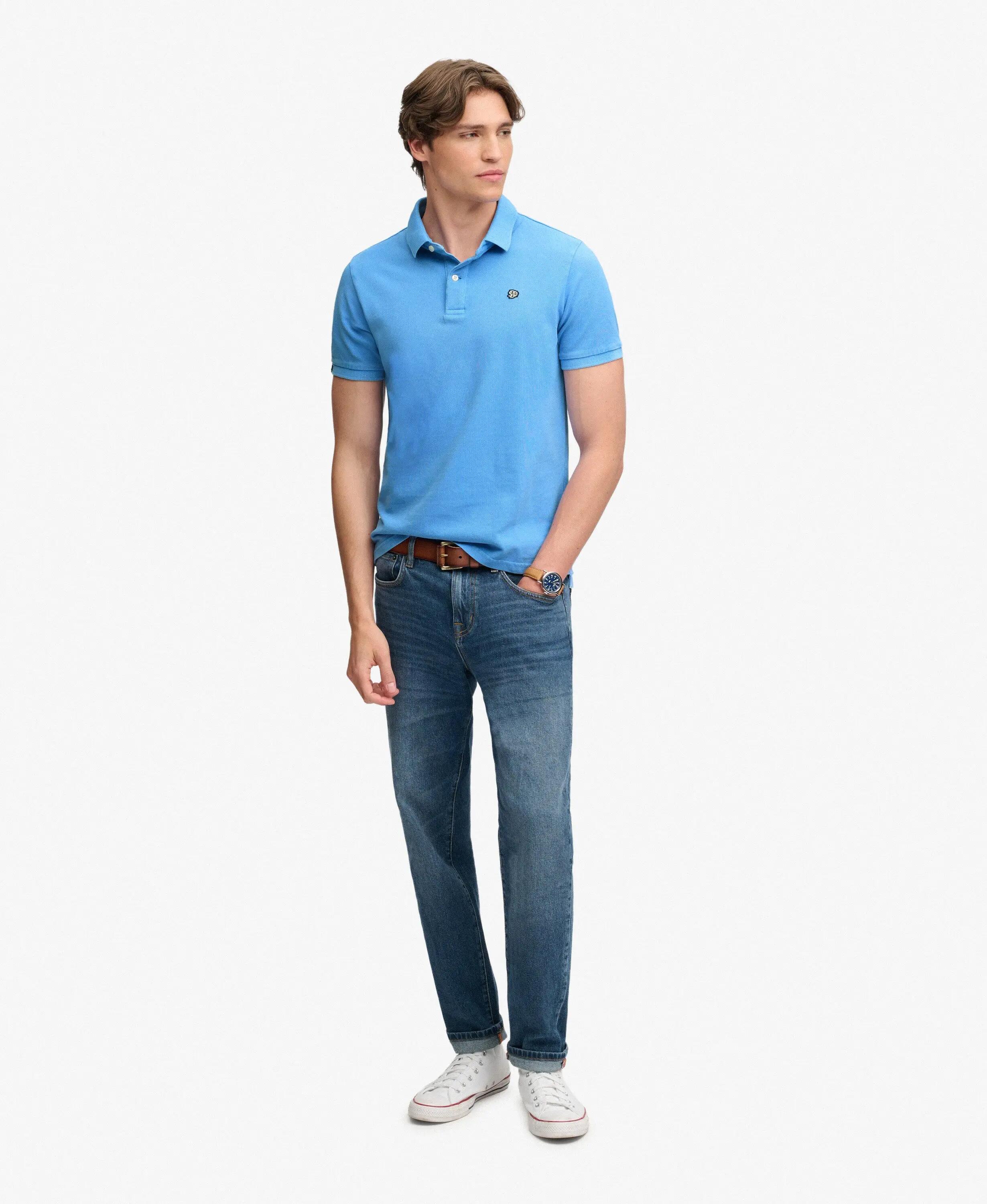superdry Polo Vintage Destroy in cotone - Vestibilità relaxed 3/7