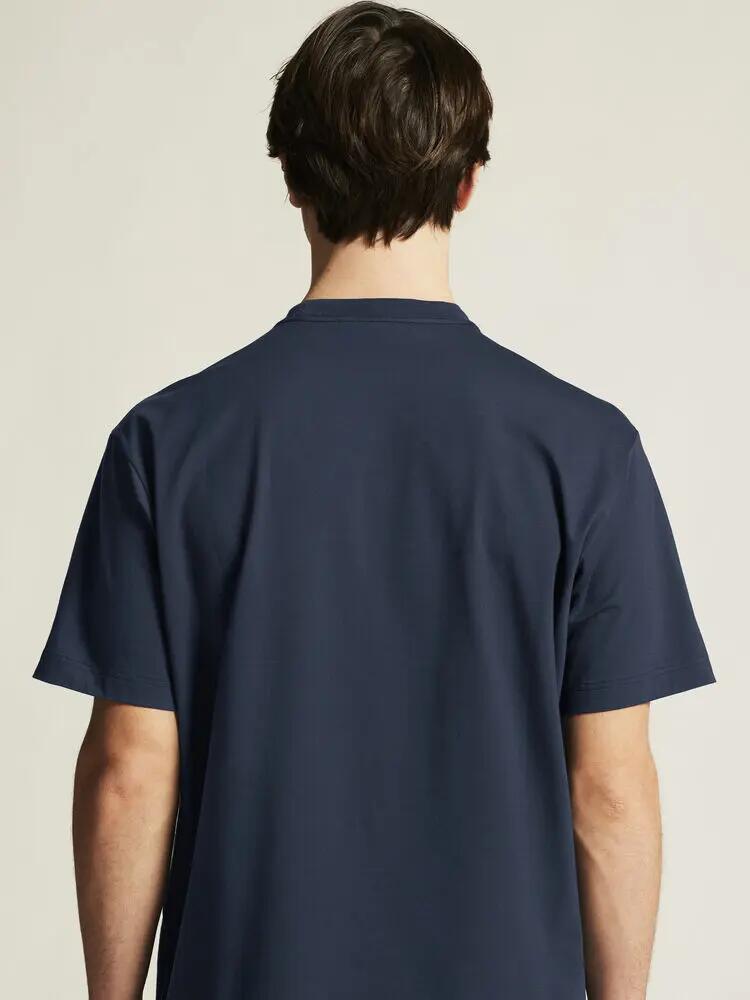 craft Collective Relaxed SS Tee M – T-shirt macia em algodão orgânico com 7/7