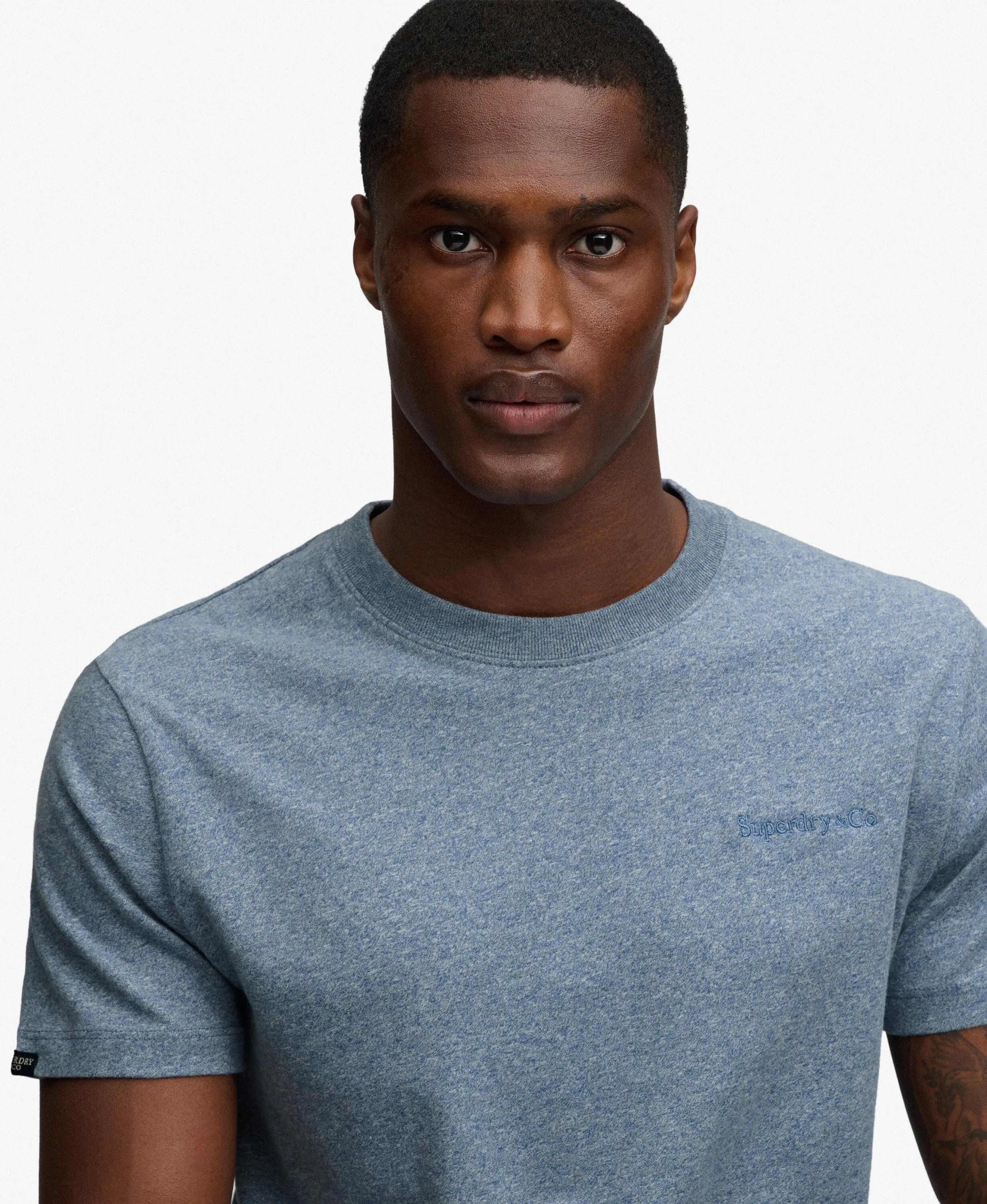 superdry T-shirt Essential Company Logo ricamato - slim in cotone 5/7