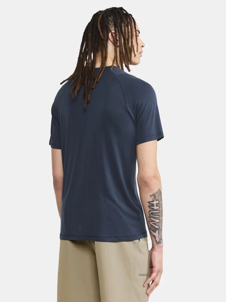 craft T-shirt Collective Bi-Blend manga curta – tencel e poliéster reciclado 2/7