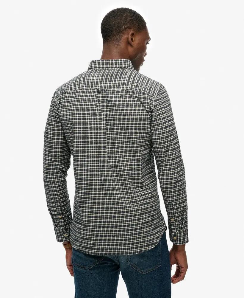 superdry Chemise Premium Check Oxford en coton bio 5/6