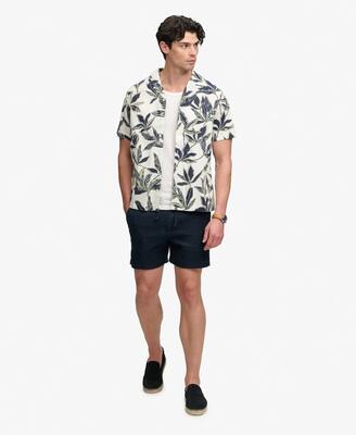 Superdry cabana poolside kortärmelig shirt van biologisch katoen