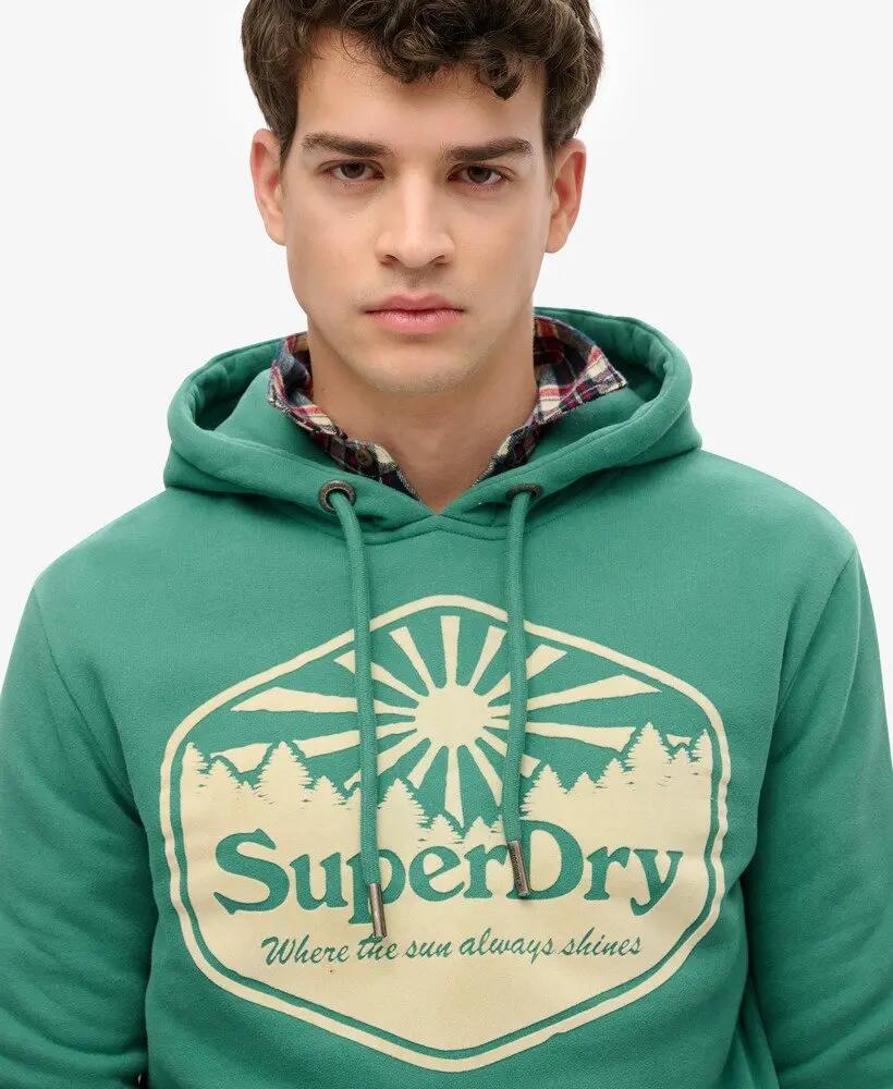 superdry Sweat à capuche Sun – coupe décontractée, intérieur brossé 3/6