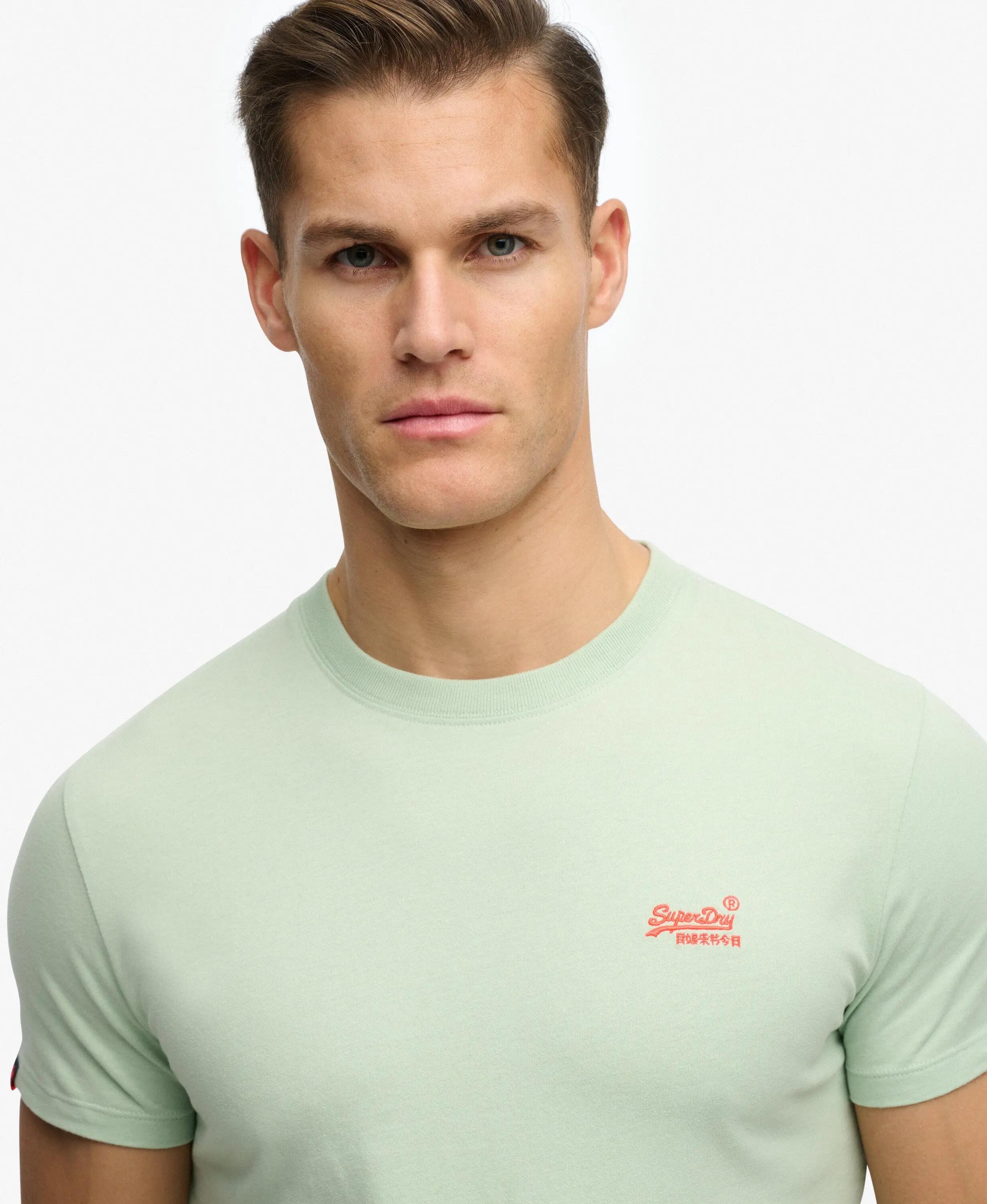 superdry Essential Logo T-shirt slim van biologisch katoen 4/6
