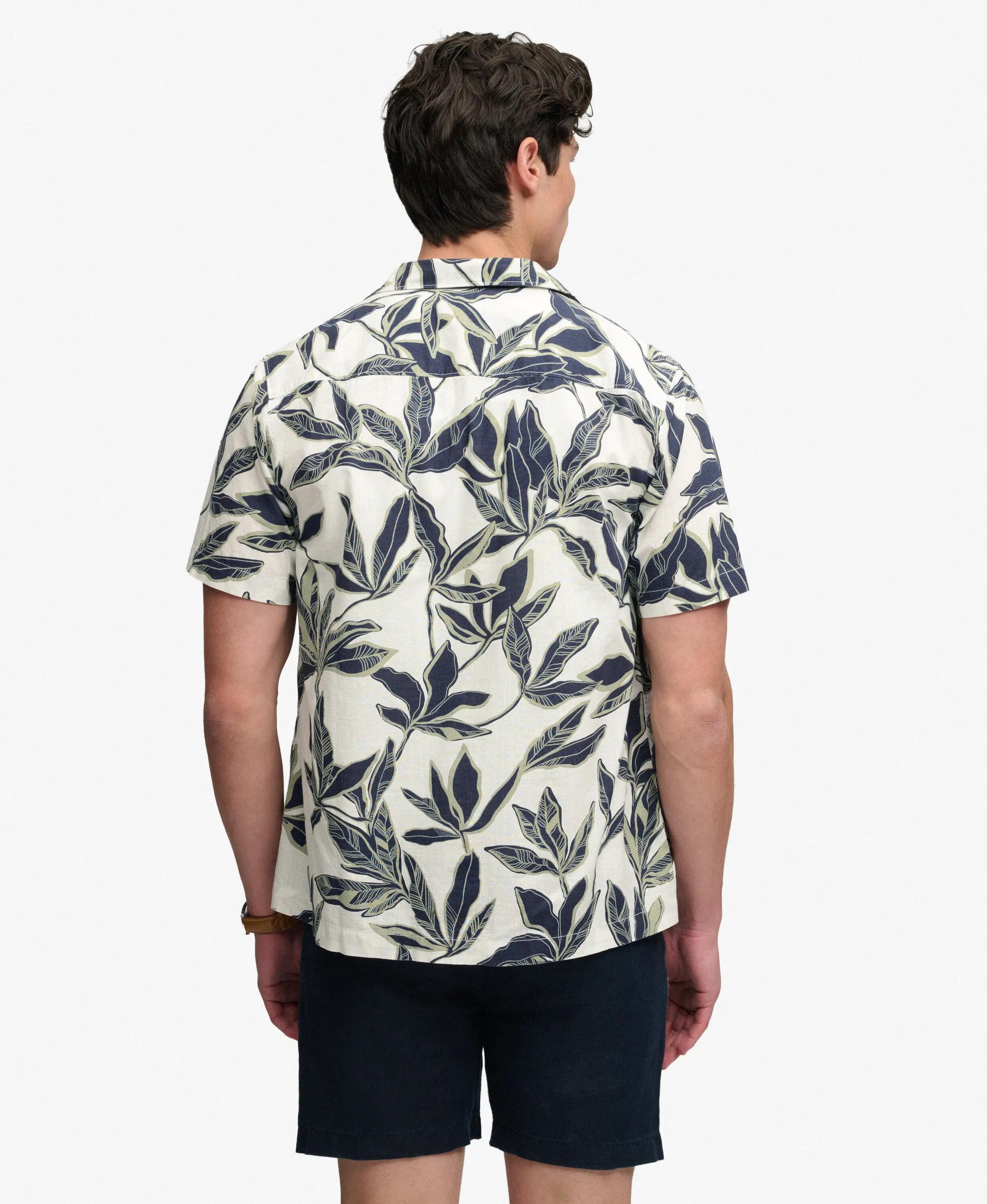 superdry Cabana Poolside kortärmelig shirt van biologisch katoen 5/5