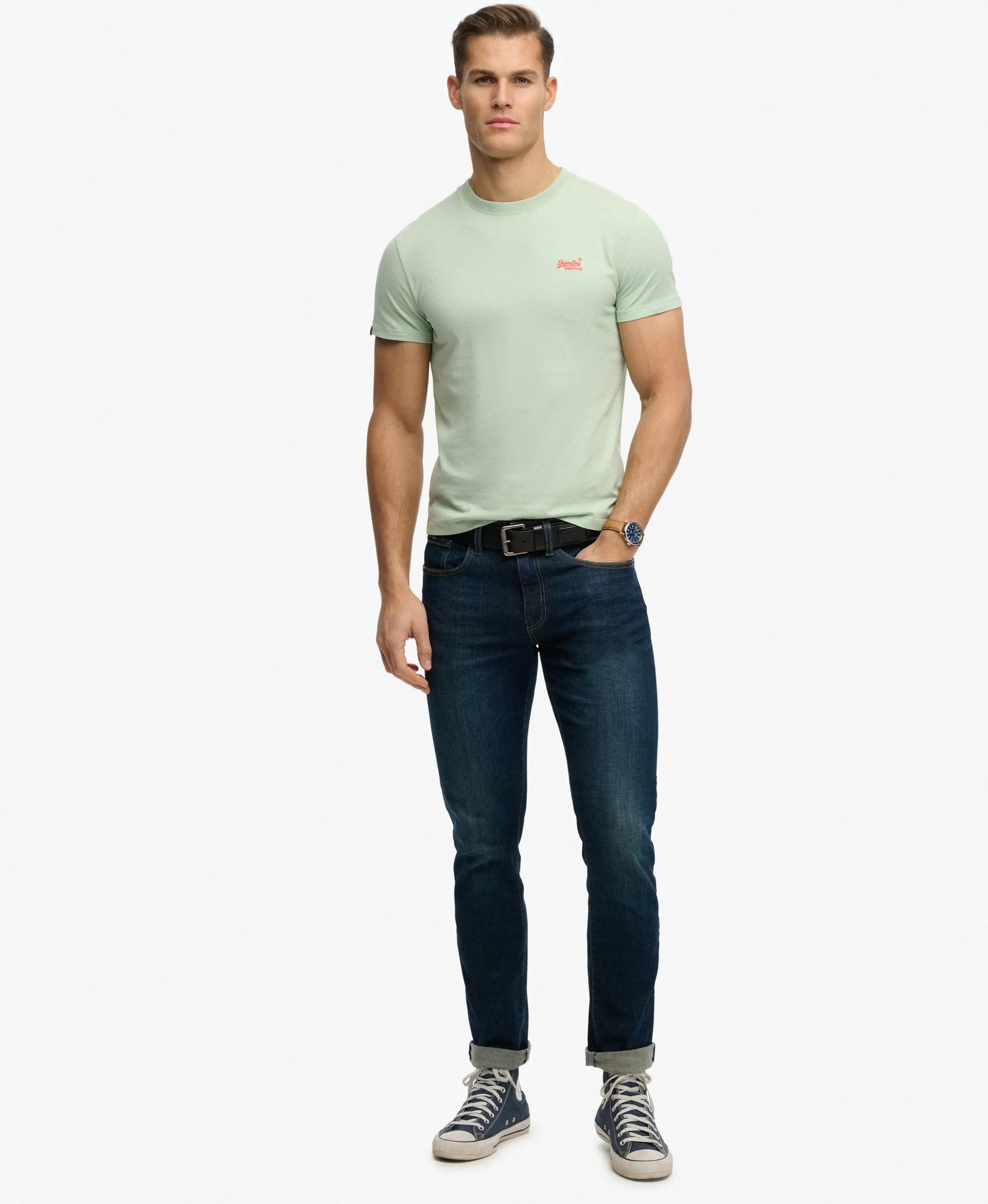 superdry Essential Logo T-shirt slim van biologisch katoen 3/6