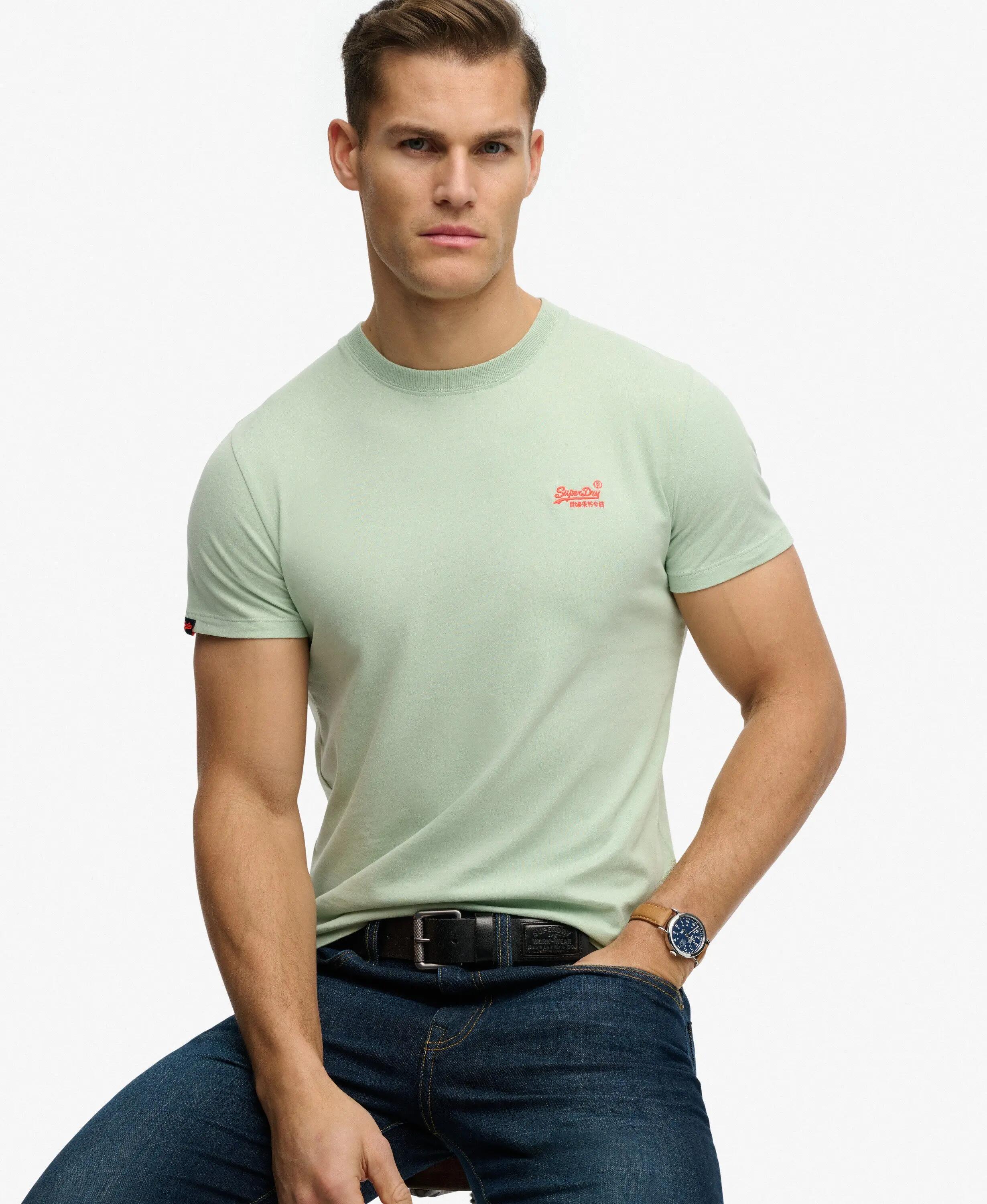 superdry Essential Logo T-shirt slim van biologisch katoen 2/6