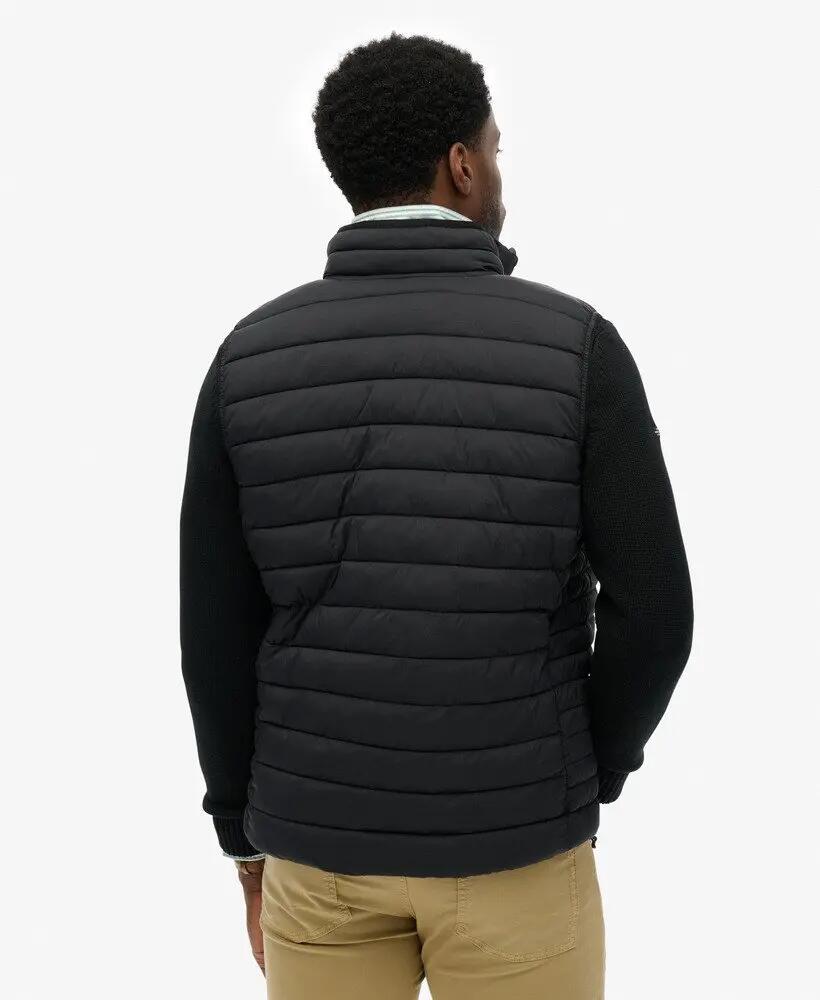 superdry Fuji Lite Padded Gilet – Lekka pikowana kamizelka slim 5/6
