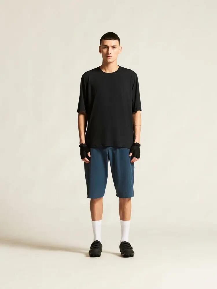 craft Everyday XT SS Jersey M — Maglia bici nera, vestibilità ampia 7/7