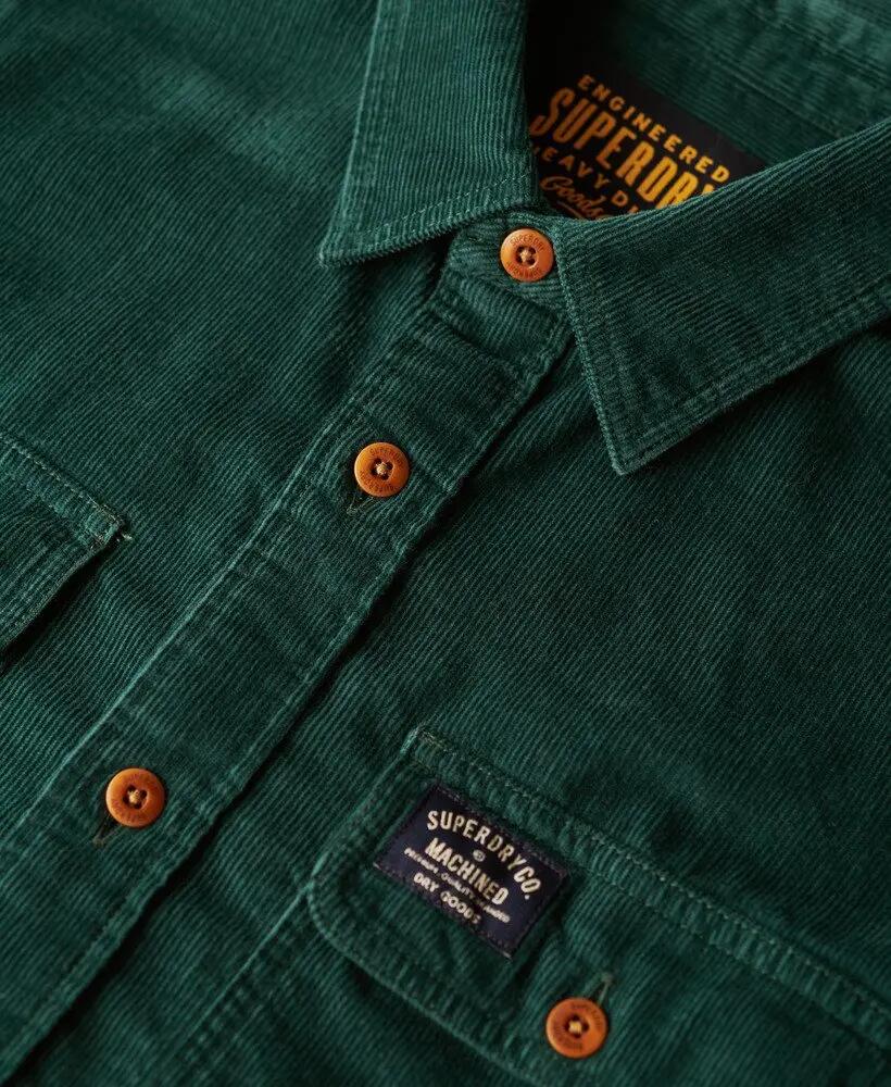 superdry Camisa Trailsman em bombazine corte relaxed 5/6