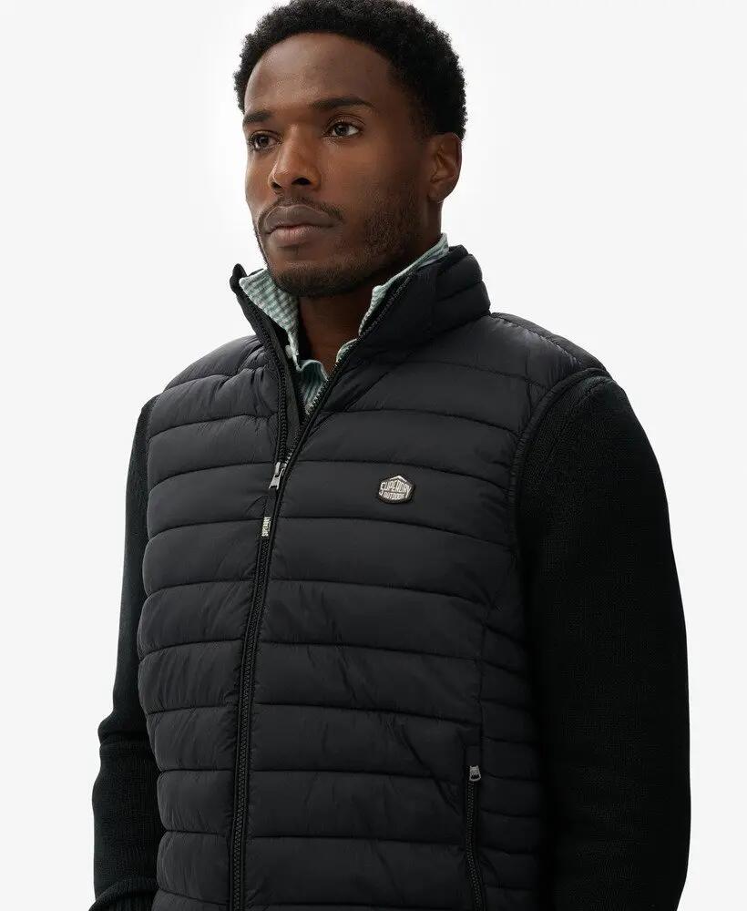 superdry Fuji Lite Padded Gilet – Lekka pikowana kamizelka slim 2/6