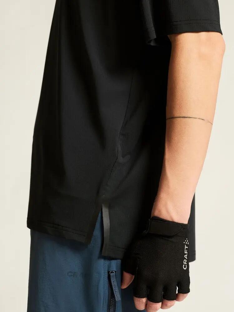 craft Everyday XT SS Jersey M — Maglia bici nera, vestibilità ampia 5/7