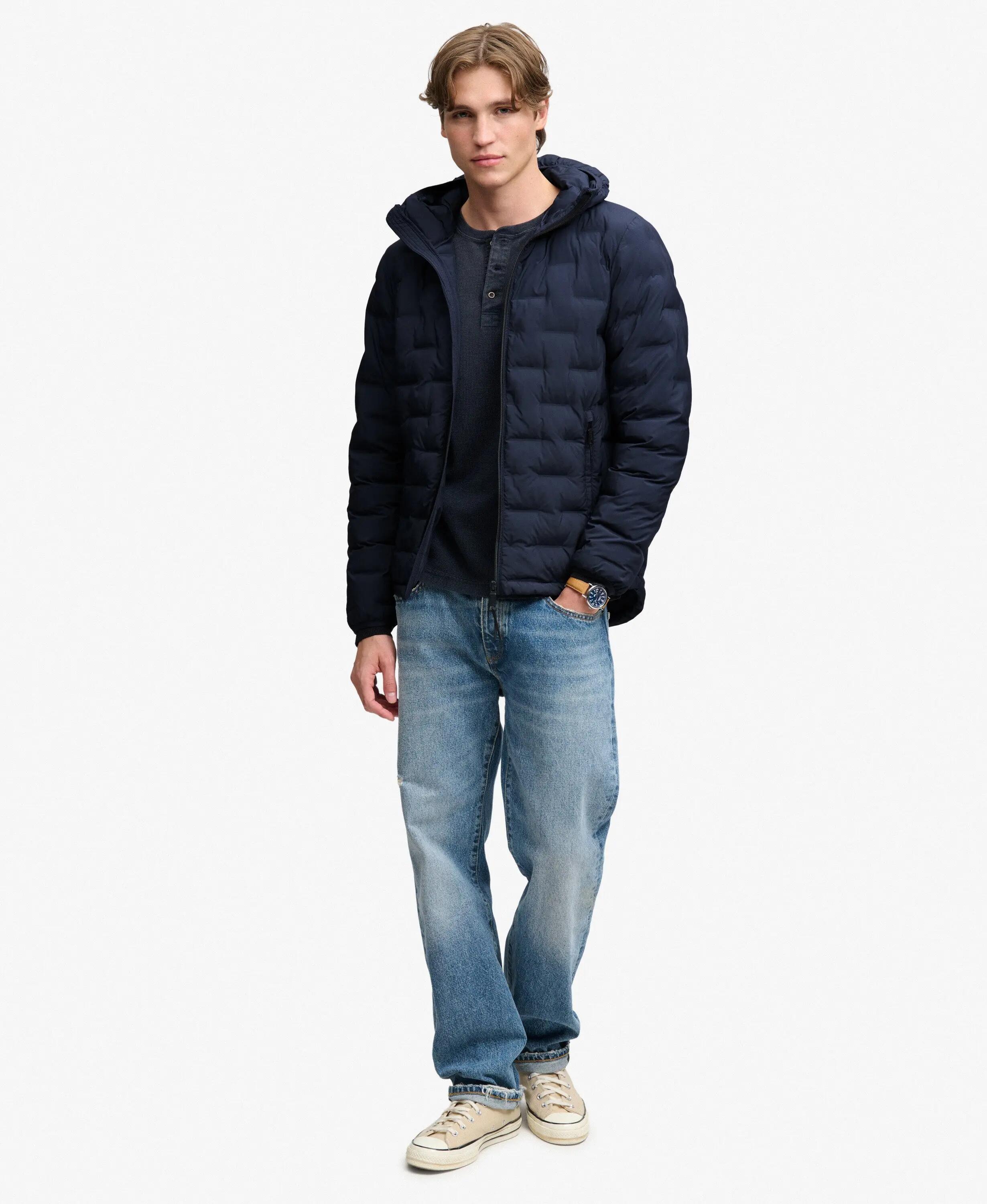 superdry Casaco acolchoado com capuz Heat Weld em poliéster reciclado 4/7