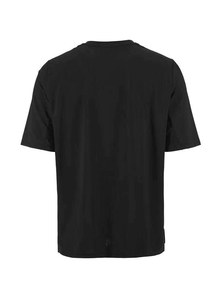 craft Everyday XT SS Jersey M — Maglia bici nera, vestibilità ampia 3/7