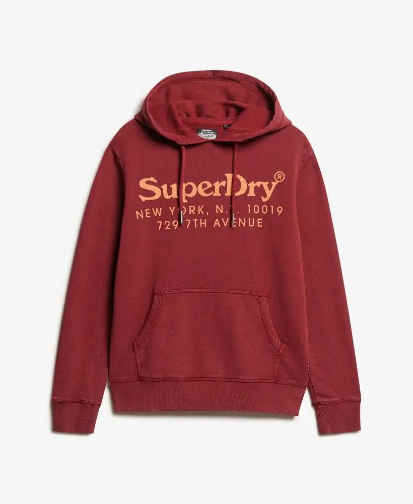 superdry Sweat à capuche Tonal Venue Logo en coton 6/6
