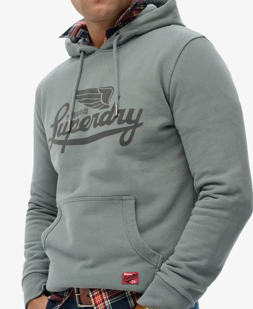 superdry Heritage Brand Relaxed Hoodie – Relaxed Fit, Baumwollmischung 3/5