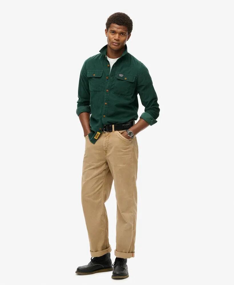 superdry Camisa Trailsman em bombazine corte relaxed 2/6