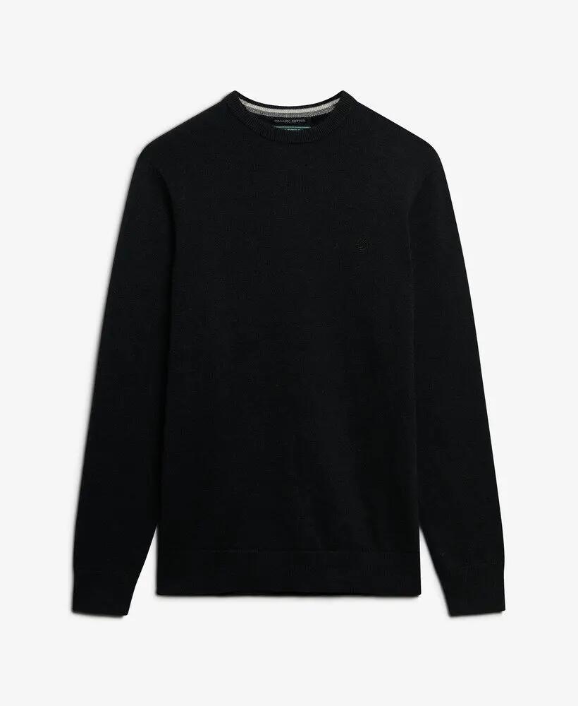 superdry Essentials Cotton Jumper – Camisão em algodão orgânico, corte relaxed 6/6