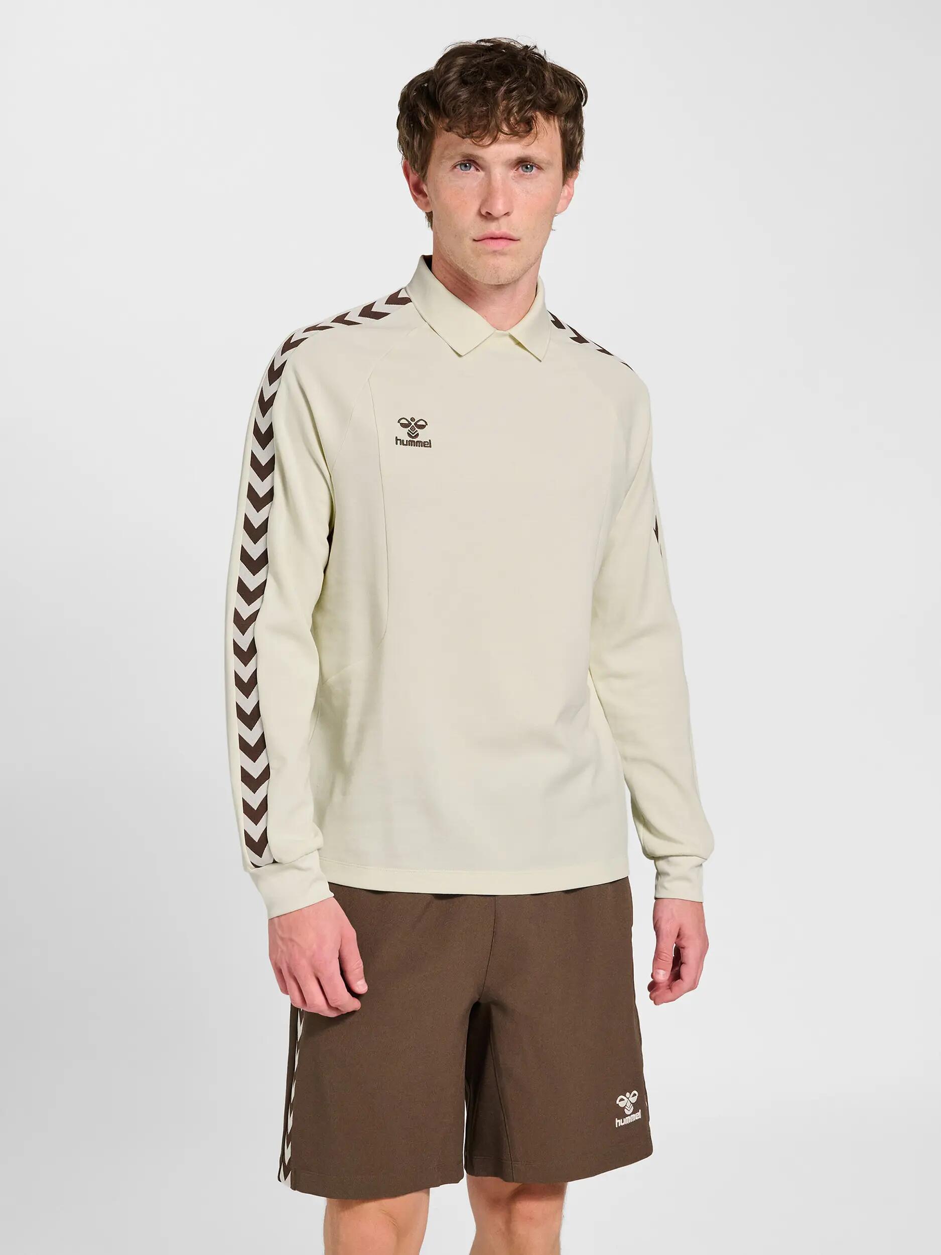 hummel Polo hmlROOT L/S manches longues en coton mélangé 6/7