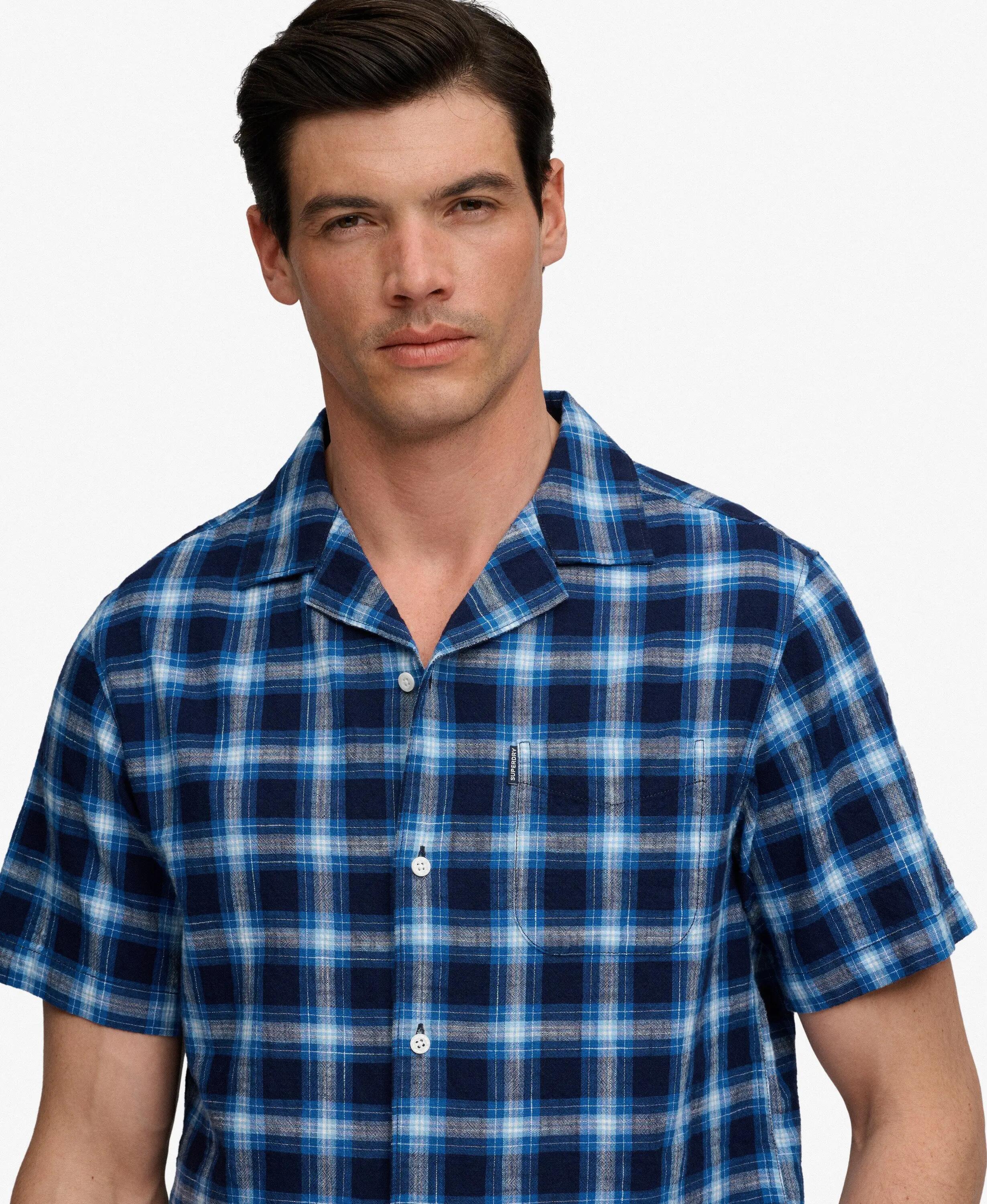 superdry Chemise manches courtes Cabana Check en coton bio 4/6